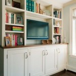 Traditional Family Room Wall Unit